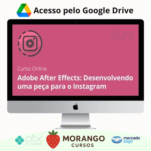 Imagem do rateio do curso Adobe After Effects: Desenvolvendo Uma Peça Para o Instagram - Alura