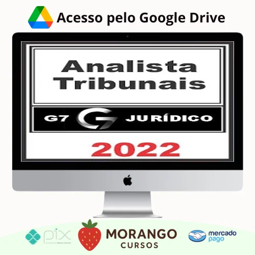 Imagem do rateio do curso Analista de Tribunais - G7 Jurídico