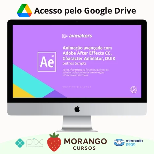 Imagem do rateio do curso Animação Avançada com Adobe After Effects CC, Character Animator, DUIK e outros Scripts - AvMakers