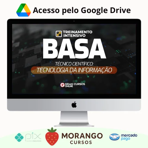Imagem do rateio do curso BASA: Tecnologia da Informação + Treinamento Intensivo (Pós-Edital) - Gran Cursos Online