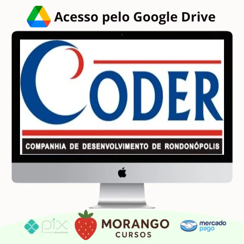Imagem do rateio do curso CODER - Companhia de Desenvolvimento de RondonópolisMT - Auxiliar de Escritório em Geral (Pós-Edital) - Gran Cursos Online