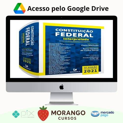 Imagem do rateio do curso Constituição Federal Interpretada: Artigo Por Artigo, Parágrafo Por Parágrafo - Anna Candida da Cunha Ferraz e Costa Machado