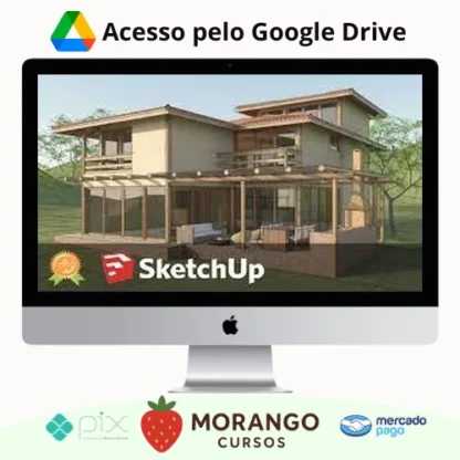 Imagem do rateio do curso Curso de SketchUp Exteriores - 3DM
