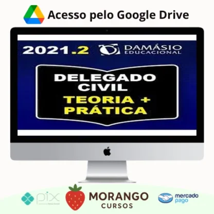 Imagem do rateio do curso Delegado Civil Teoria e Prática 2021 - Damásio