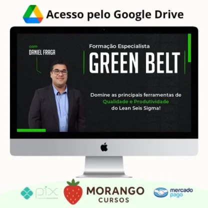 Imagem do rateio do curso Green Belt Lean Six Sigma - Daniel Fraga