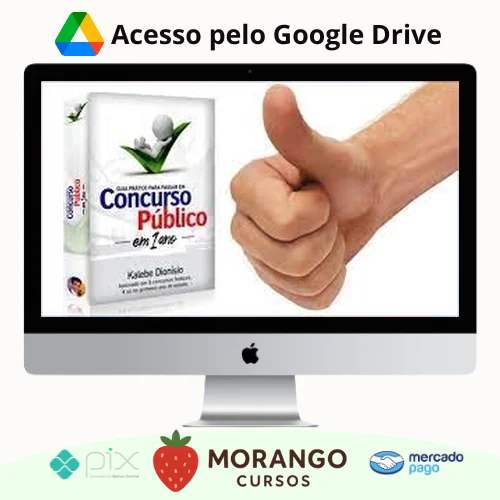 Imagem do rateio do curso Guia Prático para Passar em Concurso Público em 1 Ano - Kalebe Dionísio
