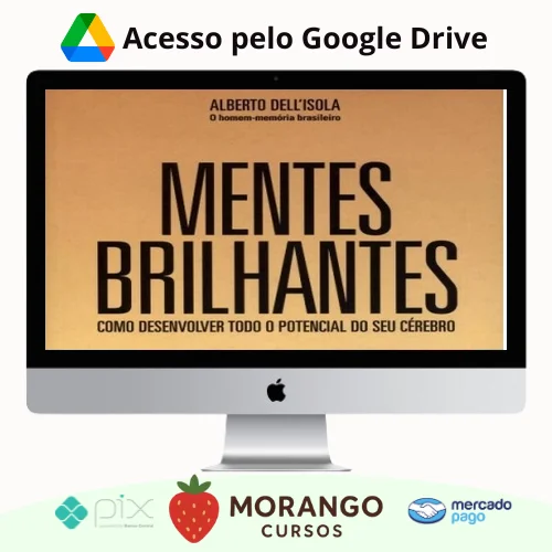 Imagem do rateio do curso Mentes Brilhantes: Como Desenvolver Todo O Potencial do Seu Cérebro - Alberto Dell'Isola