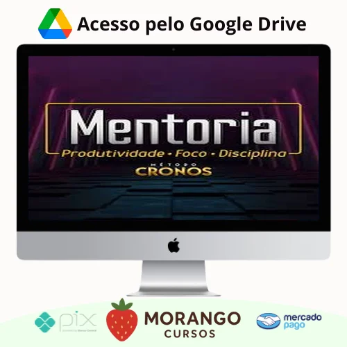 Imagem do rateio do curso Mentoria de Produtividade, Foco e Disciplina: Método Cronos - Wendell Carvalho 2022