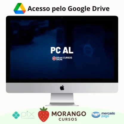Imagem do rateio do curso PC AL: Agente e Escrivão de Polícia - Gran Cursos Online