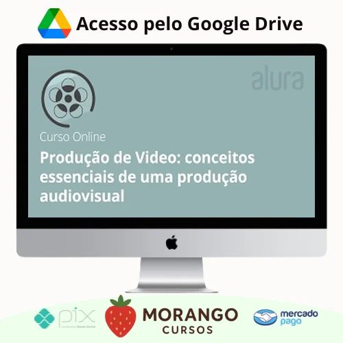 Imagem do rateio do curso Produção de Video Conceitos Essenciais de uma Produção Audiovisual - André Pilli