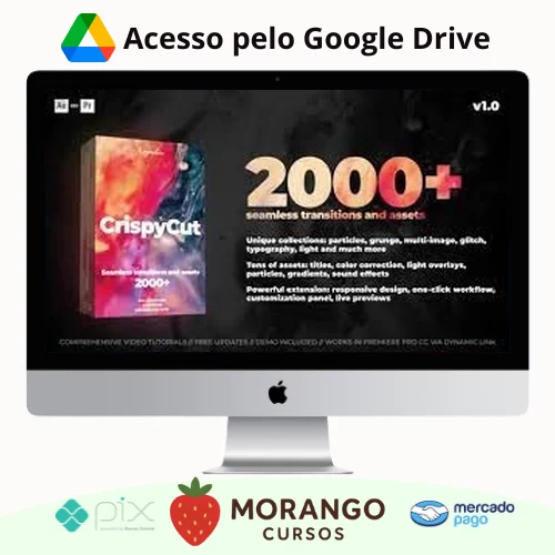 Imagem do rateio do curso VideoHive: 2000+ Transitions and Assets for Premiere and After Effects - VCGMotion [INGLÊS]