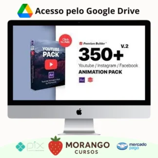 Imagem do rateio do curso Youtube Pack: MOGRTs for Premiere & Extension Tool - Premiumilk (Videohive) [INGLÊS]
