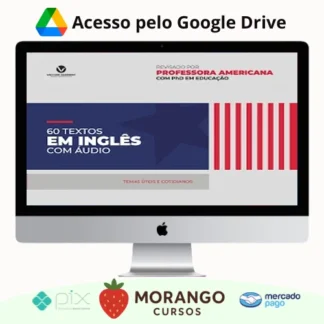 Imagem do rateio do curso 60 Textos em Inglês com Áudio - Listen It. Learn It
