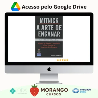 Imagem do rateio do curso A Arte de Enganar - Kevin Mitnick