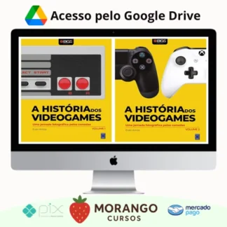 Imagem do rateio do curso A História dos Vídeogames - Evan Amos [INGLÊS]