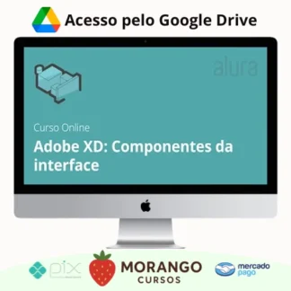 Imagem do rateio do curso Adobe XD Componentes da Interface - Alura