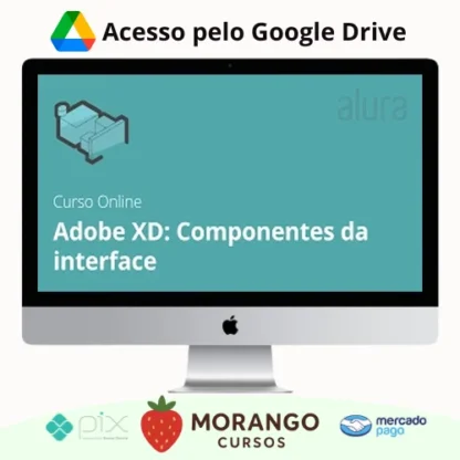 Imagem do rateio do curso Adobe XD Componentes da Interface - Alura