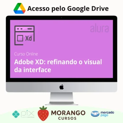 Imagem do rateio do curso Adobe XD Refinando o Visual da Interface - Alura