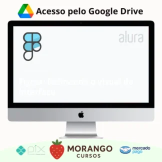 Imagem do rateio do curso Alura: Figma, Refinando o Visual da Interface - André Lisboa