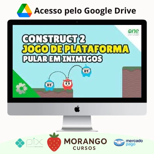 Imagem do rateio do curso Aprenda a Criar Jogos com Construct 2: 10 Cursos em 1 - One Day Code