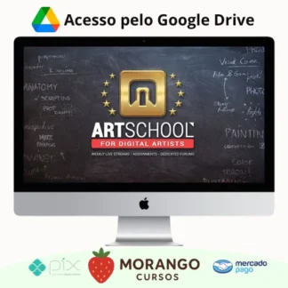 Imagem do rateio do curso Art School For Digital Artists - Marc Brunet [INGLÊS]