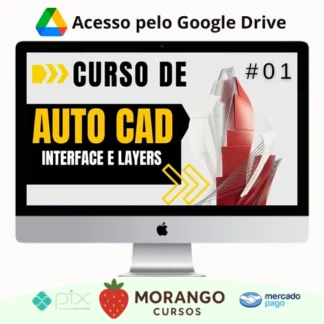 Imagem do rateio do curso Autocad 2D - Cleber Reis