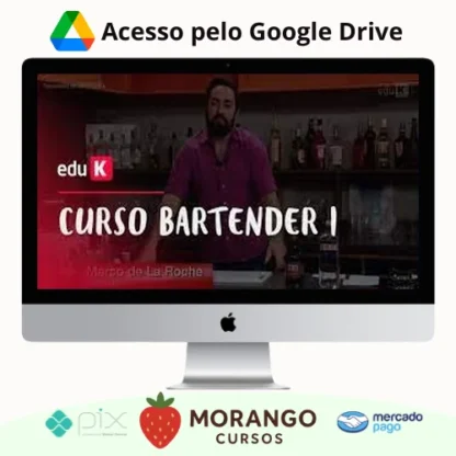 Imagem do rateio do curso Bartender I Coquetéis Clássicos - Marco de La Roche