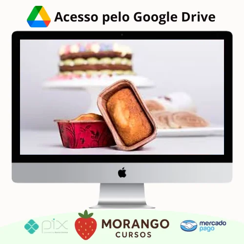 Imagem do rateio do curso Bolo no Pote e Bolo Bombom Faça e Venda - Margareth Coledan (EduK)