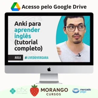 Imagem do rateio do curso Cards no Anki do Curso de Inglês - Mairo Vergara