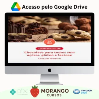 Imagem do rateio do curso Chocolate para Todos: Sem Acúcar, Gluten e Lactose - Giosue Ribeiro