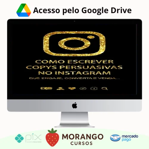 Imagem do rateio do curso Como Escrever Copys Persuasivas no Instagram - José Marcos Pupim