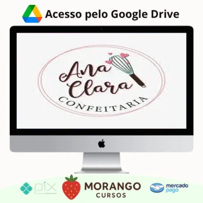 Imagem do rateio do curso Confeitaria da Aninha - Ana Clara