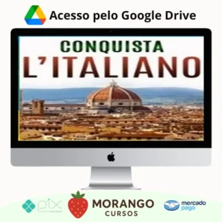Imagem do rateio do curso Conquista L'Italiano - Pier Luigi e Alberto Arrighini