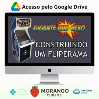 Imagem do rateio do curso Construindo um Fliperama - Marcenaria do Gigante Gue-Hero