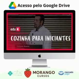 Imagem do rateio do curso Cozinha para Iniciantes - Fabiano Bueno (EduK)