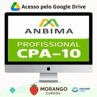 Imagem do rateio do curso CPA10 2022 - Agora Certificações