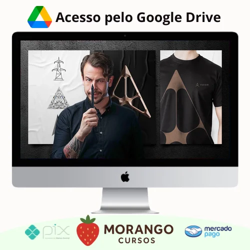 Imagem do rateio do curso Crehana: Design de Logotipo do Zero - Nelson Balaban