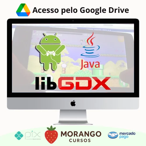 Imagem do rateio do curso Criação de Jogos para Android com Java e LibGDX - Daniel Ciolfi
