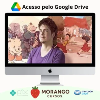 Imagem do rateio do curso Criação de Personagem Para Quadrinhos - Vitor Cafaggi