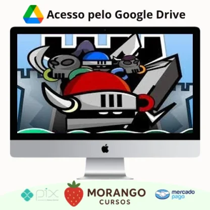 Imagem do rateio do curso Criando Arte para Games Ambientação, Cenários e Personagens - Udemy