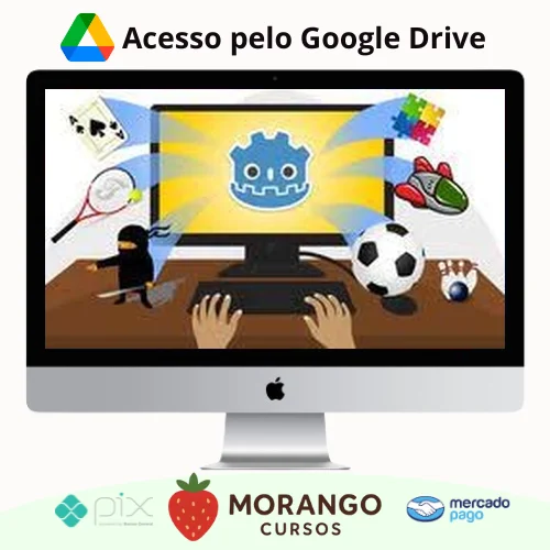 Imagem do rateio do curso Crie Jogos Profissionais 100% de Graça com a Godot 3.0 - Anderson Fernandes