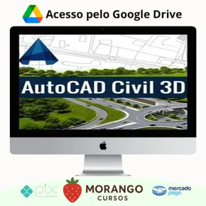 Imagem do rateio do curso Curso Autocad Civil 3D - Hugo Vasconcelos