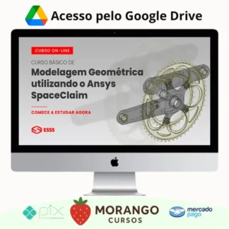 Imagem do rateio do curso Curso Básico de Modelagem Geométrica Utilizando o Ansys Spaceclaim - Esss
