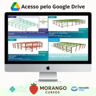 Imagem do rateio do curso Curso Calculo e Otimização de Coberturas Metálicas - Ítallo Bernardo