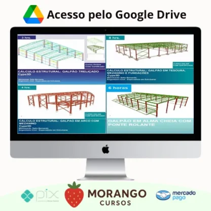 Imagem do rateio do curso Curso Calculo e Otimização de Coberturas Metálicas - Ítallo Bernardo