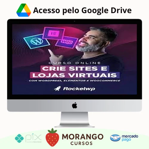Imagem do rateio do curso Curso Completo de WordPress, Elementor, WooCommerce e SEO - RocketWp