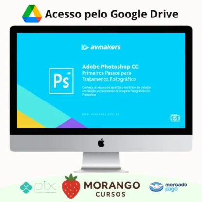 Imagem do rateio do curso Curso de Adobe Photoshop CC: Primeiros Passos para Tratamento Fotográfico - Bruno Baltarejo