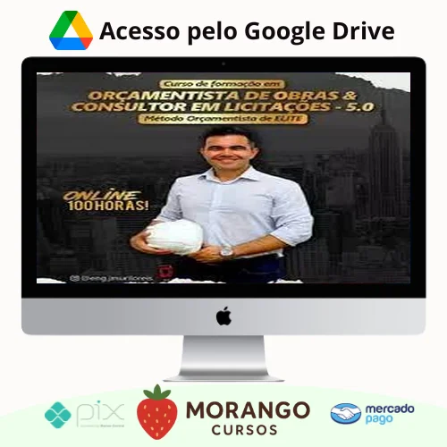 Imagem do rateio do curso Curso de Formação em Orçamentista de Obras e Consultor em Licitações - Murilo Reis