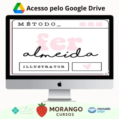 Imagem do rateio do curso Curso de Illustrator - Método Fer Almeida