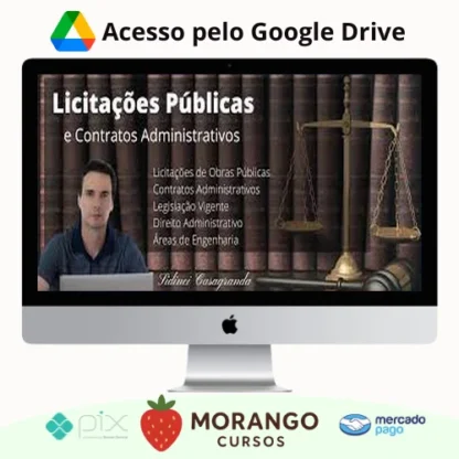 Imagem do rateio do curso Curso de Licitações Pública para Engenharia - Sidinei Casagranda
